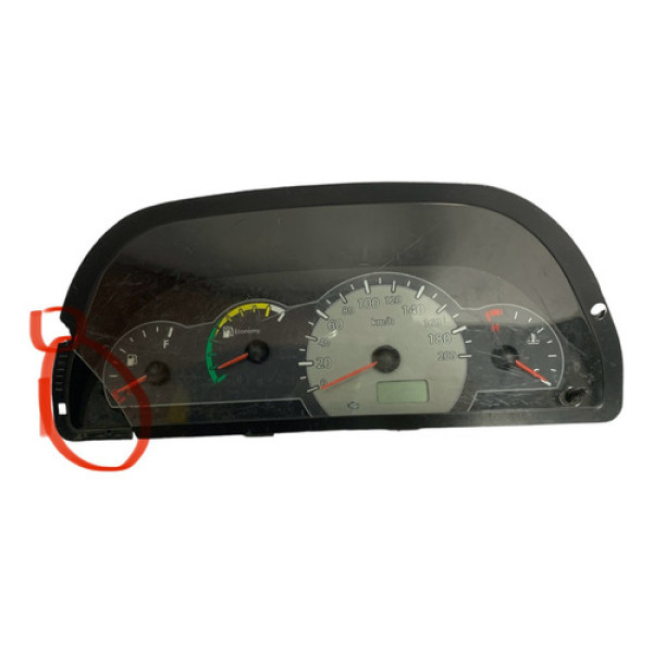 Painel Instrumento Fiat Uno Palio Mille Economy 2008 Detalhe