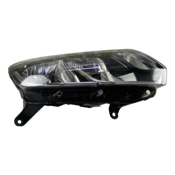 Farol Direito Sandero 15/20 Logan 2014 A 2020 Friso Cromado
