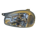 Farol Esquerdo Corsa 1995 A 2010 Lente Lisa